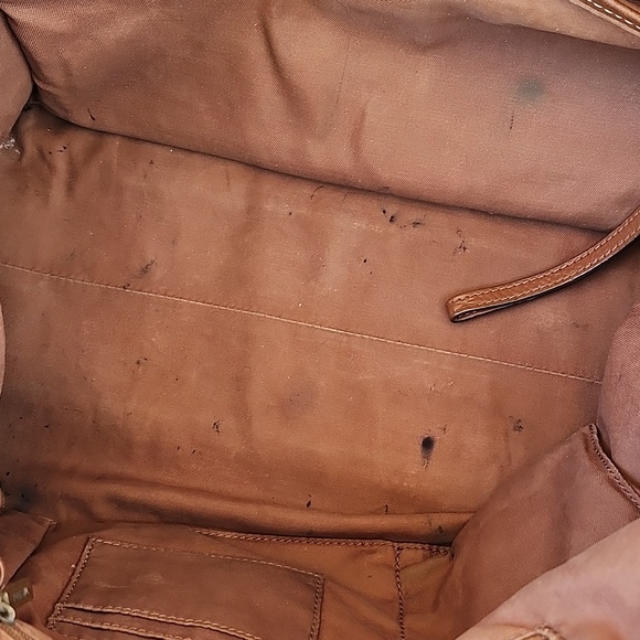 FOSSIL LEATHER TOTE BAG - Picture 11 of 13